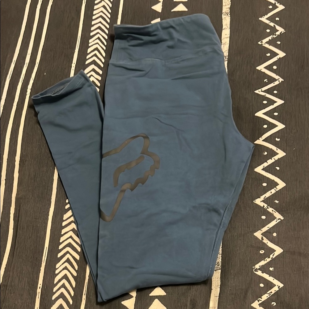 Fox Blue Leggings